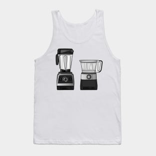 Food processor & blender cartoon illustration Tank Top